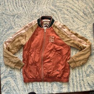 Scotch and soda Montana Magique striped lightweight, bomber jacket M